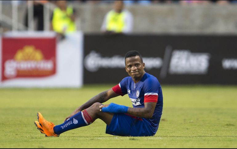 Rentería salió de cambio por una lesión que sufrió a los 42 minutos de la primera mitad. MEXSPORT / ARCHIVO