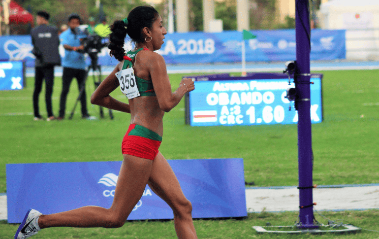 Narváez se llevó la victoria con un tiempo de 10 minutos, 00 segundos y una centésima. TWITTER / @CONADE