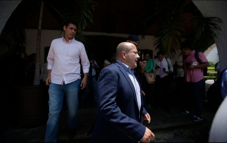 En sesión extraordinaria, el Consejo General del IEPC hace la declaratoria de quien fue postulado por el partido político Movimiento Ciudadano. EL INFORMADOR/ F. Atilano