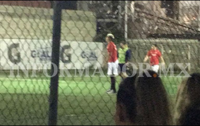 El zaguero fue visto en las canchas ubicadas en ubicadas en Naciones Unidos y Periférico, en la Perla Tapatía. ESPECIAL/EL INFORMADOR