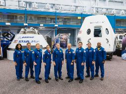 Astronautas. Los nueve, entre principiantes y veteranos, que volarán en 2019 al espacio en naves de Boeing y SpaceX. NTX