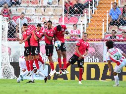 Los Lobos se quedaron cortos ante el Necaxa. MEXSPORT / I. Ortiz