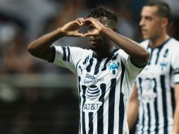 Con su gol, Avilés Hurtado mantuvo el paso perfecto de Rayados. AFP/J. Aguilar