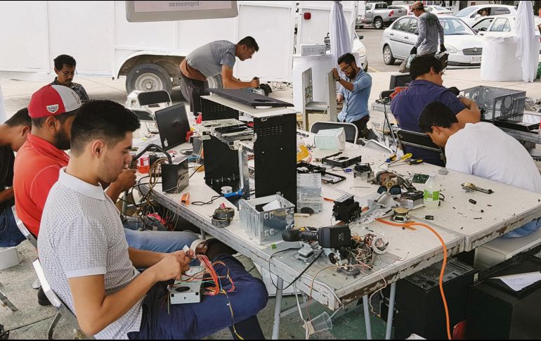 Selección. Si es un dispositivo electrónico no hay desperdicio. Por eso es indispensable la cultura del reciclaje. EL INFORMADOR/A. Camacho