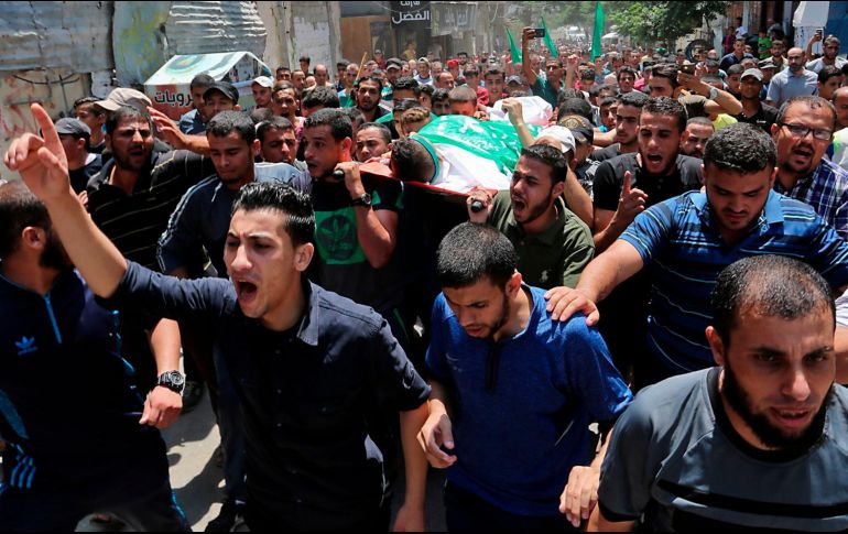 De llegar a acordarse, la tregua pondría fin a un repunte de la violencia registrado desde el pasado 30 de marzo. AFP/S. Khatid