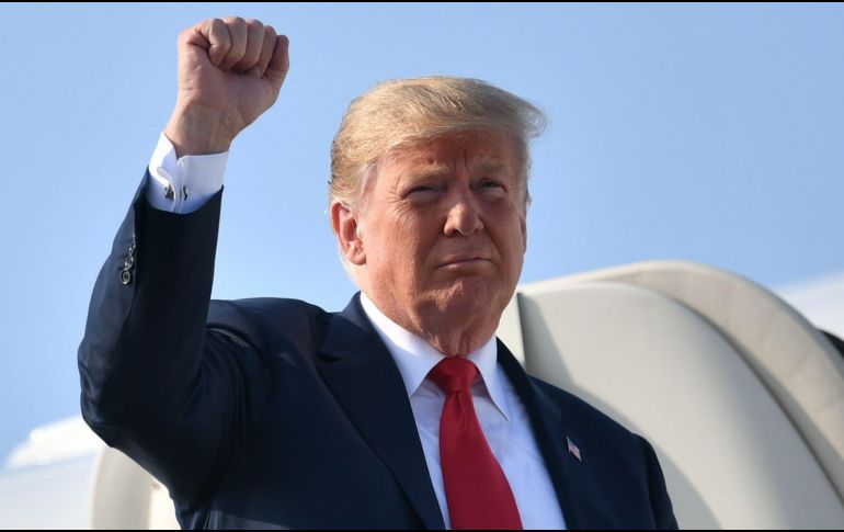 Trump reiteró que la reunión fue para obtener información sobre un oponente, algo legal. AFP / ARCHIVO