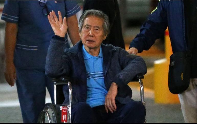 Fujimori padece cáncer de lengua desde hace dos años. AFP / ARCHIVO