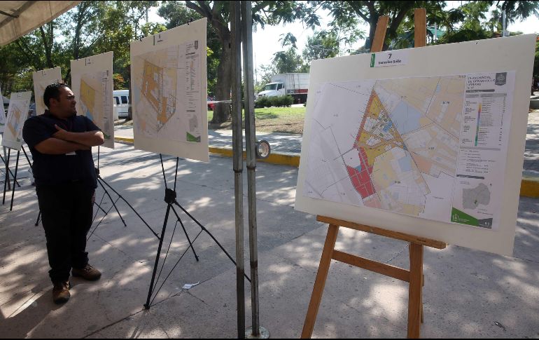 Se trata de la tercera ocasión que se suspenden los planes parciales en Guadalajara, aunque en este caso sólo afecta al Distrito 2. EL INFORMADOR / ARCHIVO