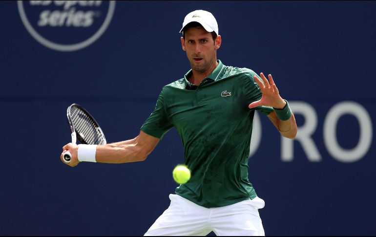 Djokovic protegió su servicio al conectar nueve ases, y un 76% de efectividad en el primer saque. AFP / V. Ridley