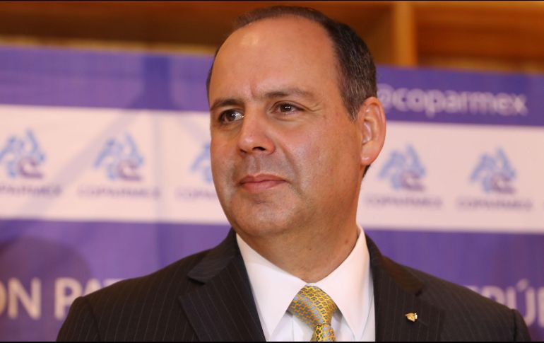 El presidente de la Coparmex, Gustavo de Hoyos, señaló que los empresarios apoyarán al próximo Gobierno federal. SUN/Archivo
