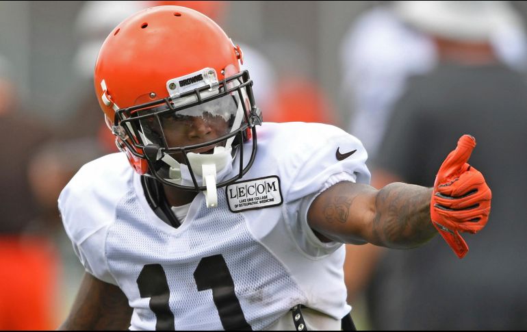 Los Browns seleccionaron a Callaway en el sorteo universitario de este año a pesar de su problemático pasado en Florida. AP/D. Dermer