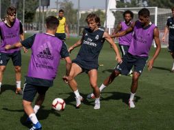 El jugador ya entrenó junto a sus compañeros en la ciudad deportiva del Real Madrid. ESPECIAL / realmadrid.com