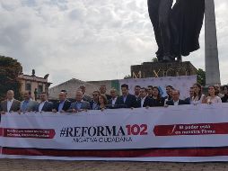 La iniciativa, denominada #Reforma102, propone como puntos fundamentales un fiscal independiente del Poder Ejecutivo Federal. EL INFORMADOR / C. Gallegos
