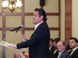 “En tan poco tiempo haber hallado un hallazgo de esta naturaleza, habla de la guerra”, dijo el mandatario. TWITTER / @AristotelesSD