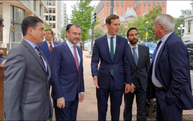  El canciller mexicano, Luis Videgaray, dijo a su vez que las conversaciones serán retomadas este jueves a partir de las 10:00 hora local. TWITTER/ @SRE_mx