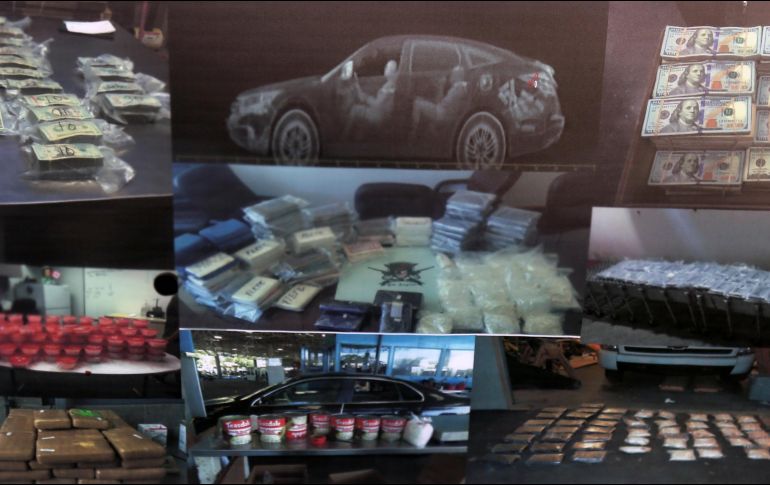 La investigación de la Fuerza de Ataque de Los Ángeles fue dirigida por la Oficina Federal de Investigaciones (FBI), en asociación con la Administración para el Control de Drogas (DEA). AP /