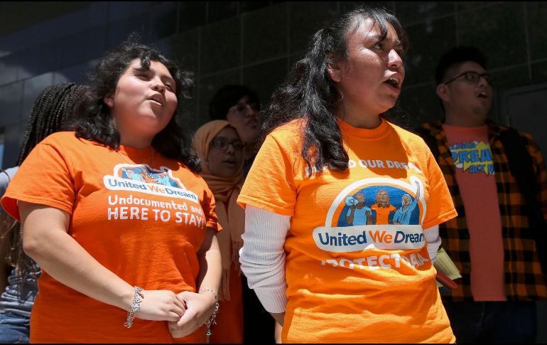El programa de Acción Diferida para los Llegados en la Infancia beneficia a unos 700 mil jóvenes. AP/Y. Lee