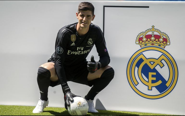 ''Estoy muy feliz de estar en el mejor club del mundo y estoy deseando empezar con este reto'', indicó el arquero belga. AP / A. Comas