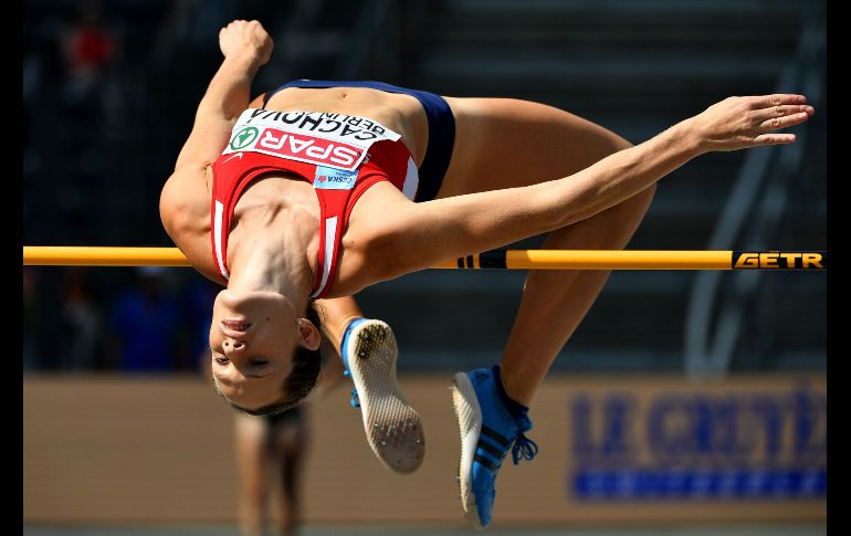 Las competencias en Berlín se realizan del 7 a 12 agosto. Katerina Cachova, de República Checa, también participa en el heptatlón.