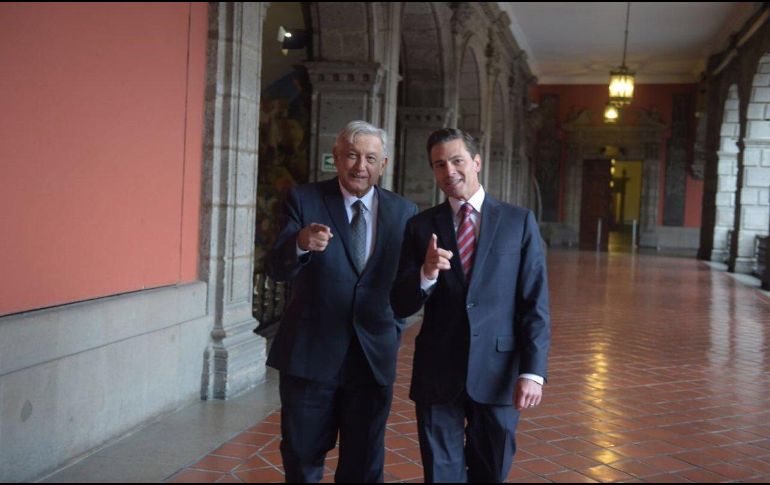 El Mandatario Peña Nieto manifestó su colaboración para una transición eficaz en beneficio del país. TWITTER / @EPN