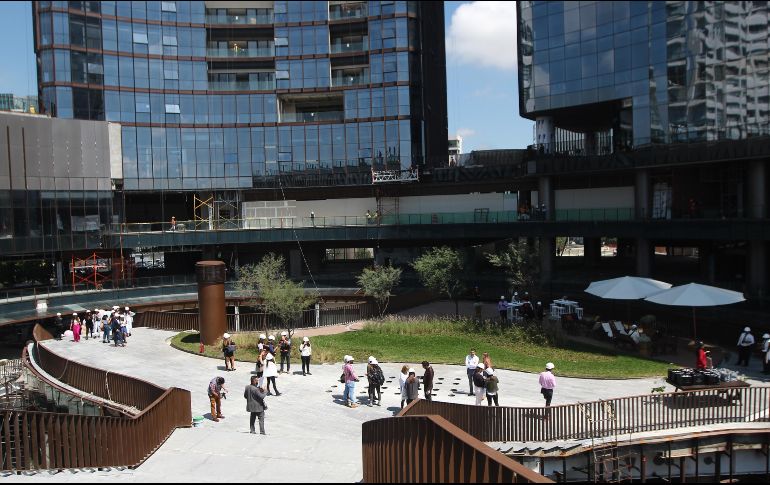 El edificio central tendrá vivienda y oficinas corporativas. EL INFORMADOR/E. Barrera