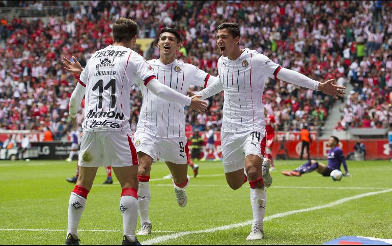 En la jornada 3, el Chiverío sacó un empate 2-2 de visita ante Toluca. MEXSPORT/ARCHIVO