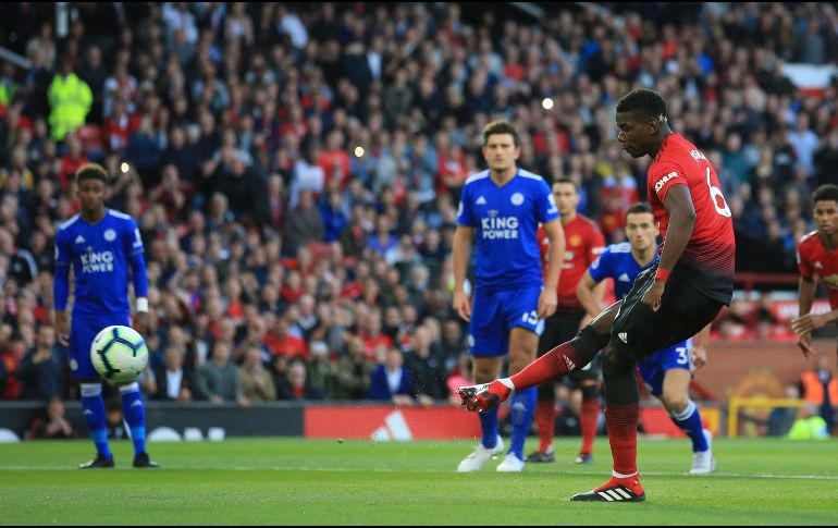 Pogba abre al marcador de penalti al minuto 3. AP/J. Super