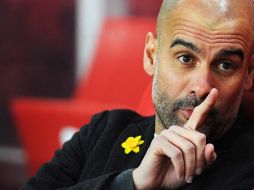 Guardiola afirmó que cumplirá el contrato que tiene con el Manchester City. AP/Archivo