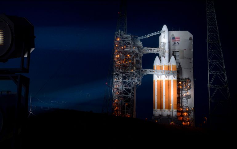 Esta es la primera nave espacial construida por el hombre en enfrentar las condiciones infernales de la corona solar. AFP / B. Ingalls