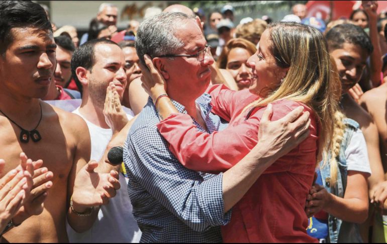 Familiares del asambleísta Juan Requesens exigen al Gobierno de Maduro su liberación inmediata. EFE