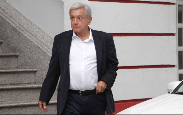 López Obrador se reunió hoy con el senador electo Ricardo Monreal, a quien designó como 