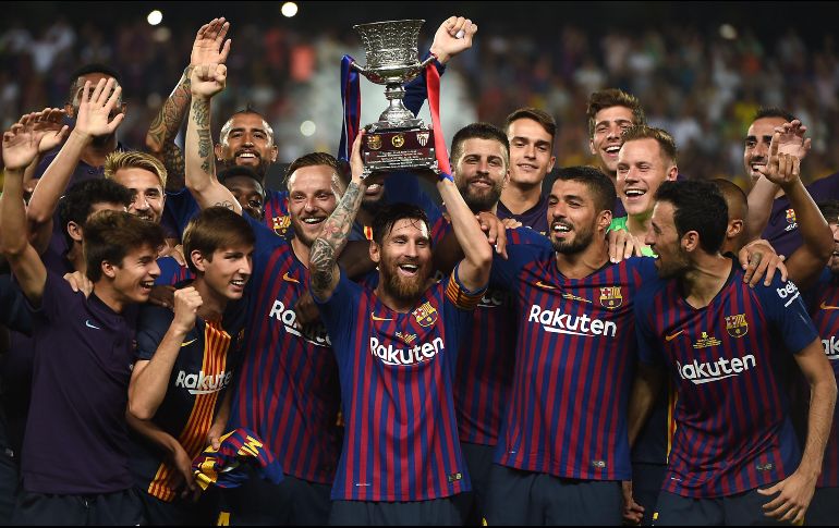 Los azulgrana se quedan con la decimotercera edición del título. AFP / F. Senna
