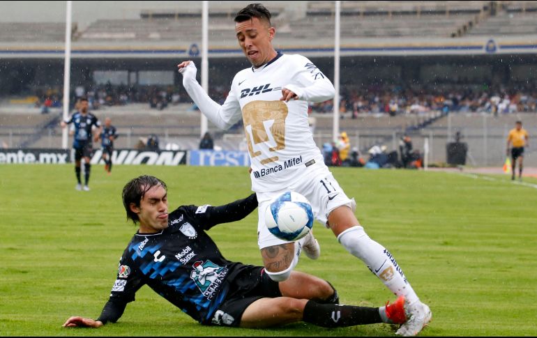 Los universitarios llegaron a nueve puntos; Pachuca suma con este su primer punto del torneo. SUN / A. Salinas