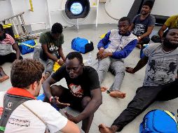 Las ONG han contactado coonautoridades de Italia, Malta y Túnez. EFE/EPA/Médicos Sin Fronteras