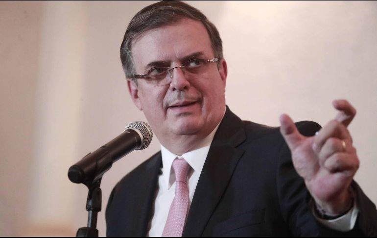 Ebrard dijo que no ha visto a la ex lideresa pero que sigue manteniendo una buena relación con ella. SUN / ARCHIVO