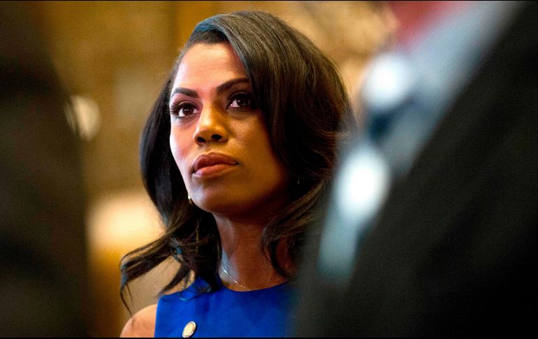 La grabación es la última andanada por el descontento de Omarosa, quien fue una ferviente aliada de Trump. AFP / ARCHIVO