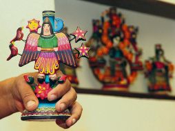 “Árbol de la vida”. Una de las versiones de esta artesanía que ha encontrado en el extranjero un mercado de alta demanda. NTX