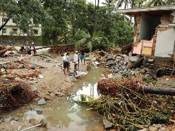 El jefe de Gobierno de Kerala, Pinarayi Vijayan, considera que están viviendo las peores inundaciones desde 1924 . AFP
