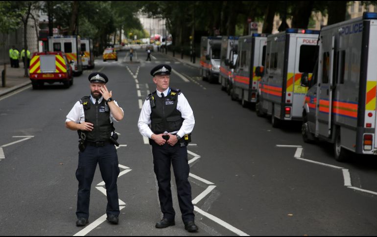Al menos tres personas resultaron heridas en un atropello intencionado registrado esta mañana, una de ellas en estado grave aunque su vida no corre peligro. AFP / D. Leal-Olivas