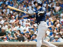 Destacado. Ryan Braun se despachó con dos cuadrangulares para colaborar al triunfo de Milwaukee. AP
