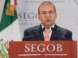 Navarrete Prida destaca el trabajo de los elementos de la Policía Federal y la Secretaría de la Defensa Nacional durante la operación. NTX / ARCHIVO