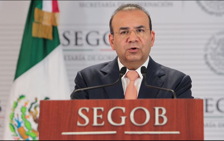 Navarrete Prida destaca el trabajo de los elementos de la Policía Federal y la Secretaría de la Defensa Nacional durante la operación. NTX / ARCHIVO