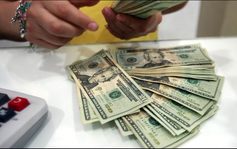 El tipo de cambio es de 19.2339 pesos, de acuerdo con el Banco de México. EL INFORMADOR / ARCHIVO