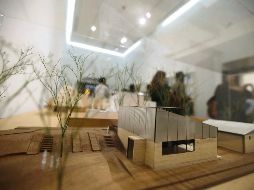 Las maquetas de proyectos realizados por arquitectos forman parte de la exhibición. EL INFORMADOR/F. Atilano