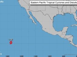 El vórtice de la tormenta se ubicaba a tres mil 115 kilómetros al este-sureste de Hilo, en Hawai. ESPECIAL / www.nhc.noaa.gov