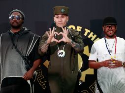 Black Eyed Peas ofrecieron una rueda de prensa previo a su show en la Ciudad de México. EFE / J. Méndez