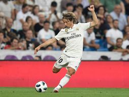 Modric ingresó como suplente el miércoles durante el segundo tiempo en la Supercopa de Europa, que el Madrid perdió 4-2 ante el Atlético de Madrid. AFP / ARCHIVO