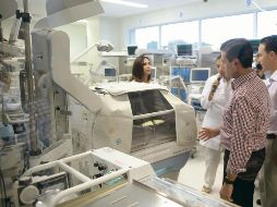 Sur del país. Enrique Peña, en la inauguración del Hospital General “Manuel Velasco Suárez”. NTX
