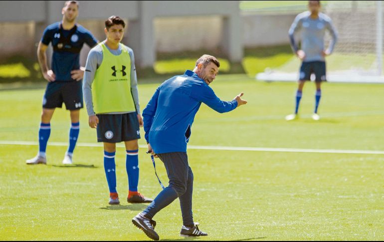 Pedro Caixinha. Sus cementeros tratarán de mantener su buena racha. MEXSPORT