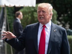 El presidente Trump califica la censura como 